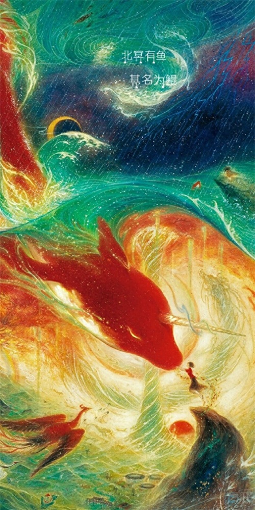 大鱼海棠手机高清国漫壁纸 | 我会化作人间的风雨陪在你身边