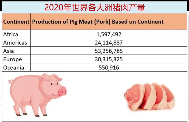 世界猪肉生产国有哪些(世界十大猪肉生产国排名)