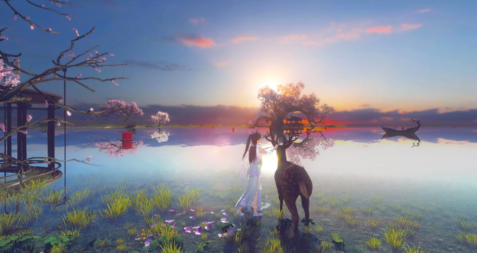 逆水寒落日最美的地方（怎么去逆水寒落日最美的地方）