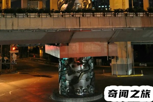 1995年上海龙柱事件真相（真禅法师请走神灵打下龙柱）(4)_