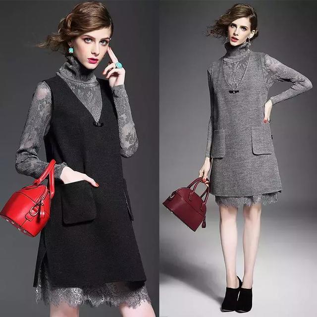 背心连衣裙裁剪方法和（整理了3款非常经典的背心连衣裙裁剪图分析）(9)