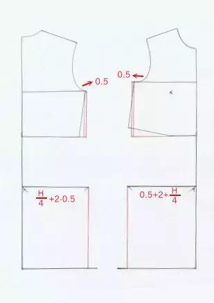 背心连衣裙裁剪方法和（整理了3款非常经典的背心连衣裙裁剪图分析）(12)