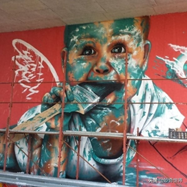 令人叫绝的3D立体画，走在街上会不会被吓到或惊艳到呢？