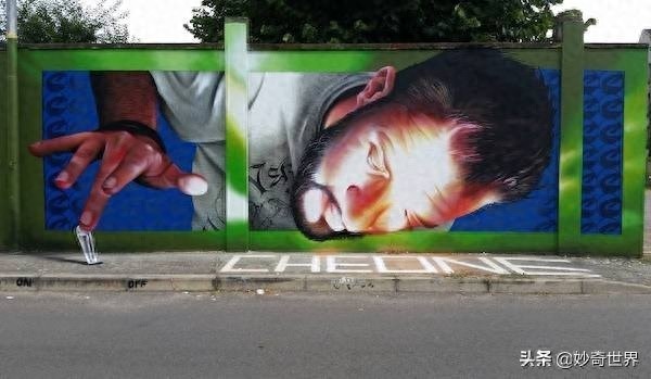 令人叫绝的3D立体画，走在街上会不会被吓到或惊艳到呢？